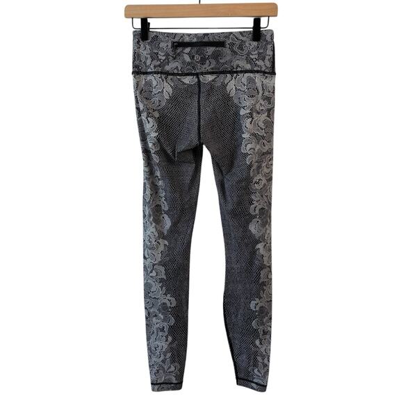 Lululemon Women Leggings 6 Speed Wunder Tight Nulux Florence Speed Wonder - Picture 1 of 12